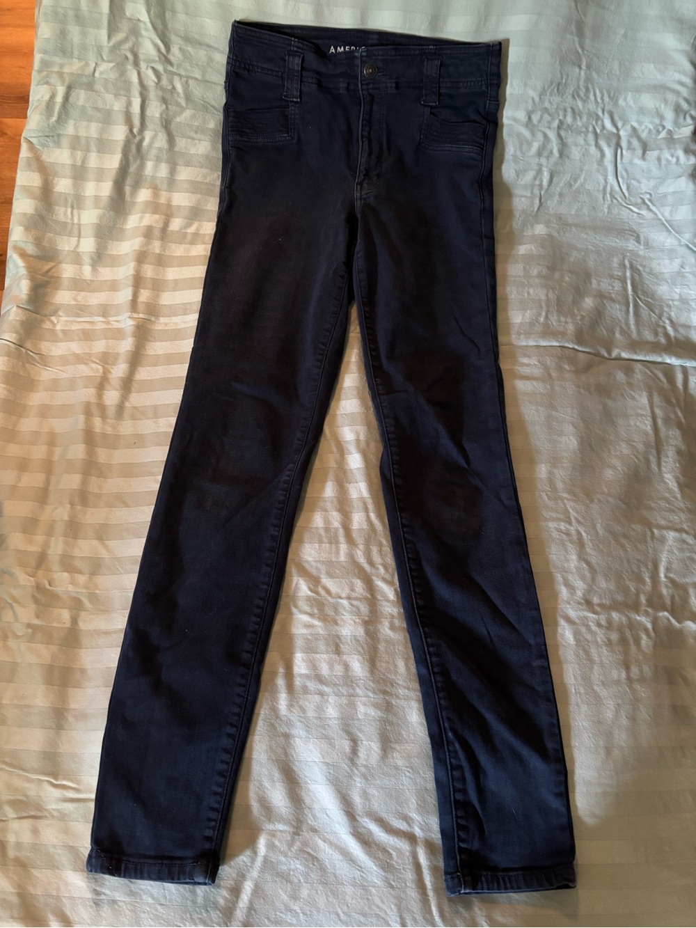 American Eagle Dark Navy Skinny Pants